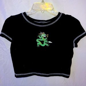 Dragon cop top from shein